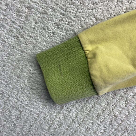 Y2K 00s Oakley Full Zip Sweatshirt Women’s Sz S Yellow / Green VTG Retro Read - Picture 11 of 16